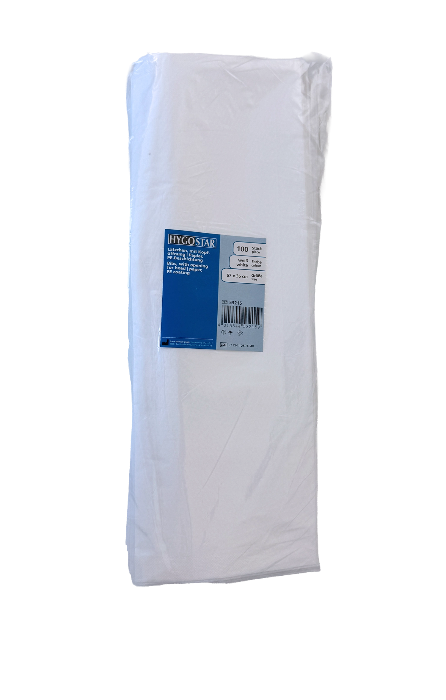 Einmallätzchen Verpackung