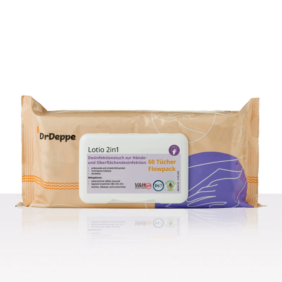 Hände- und Flächendesinfektionstücher