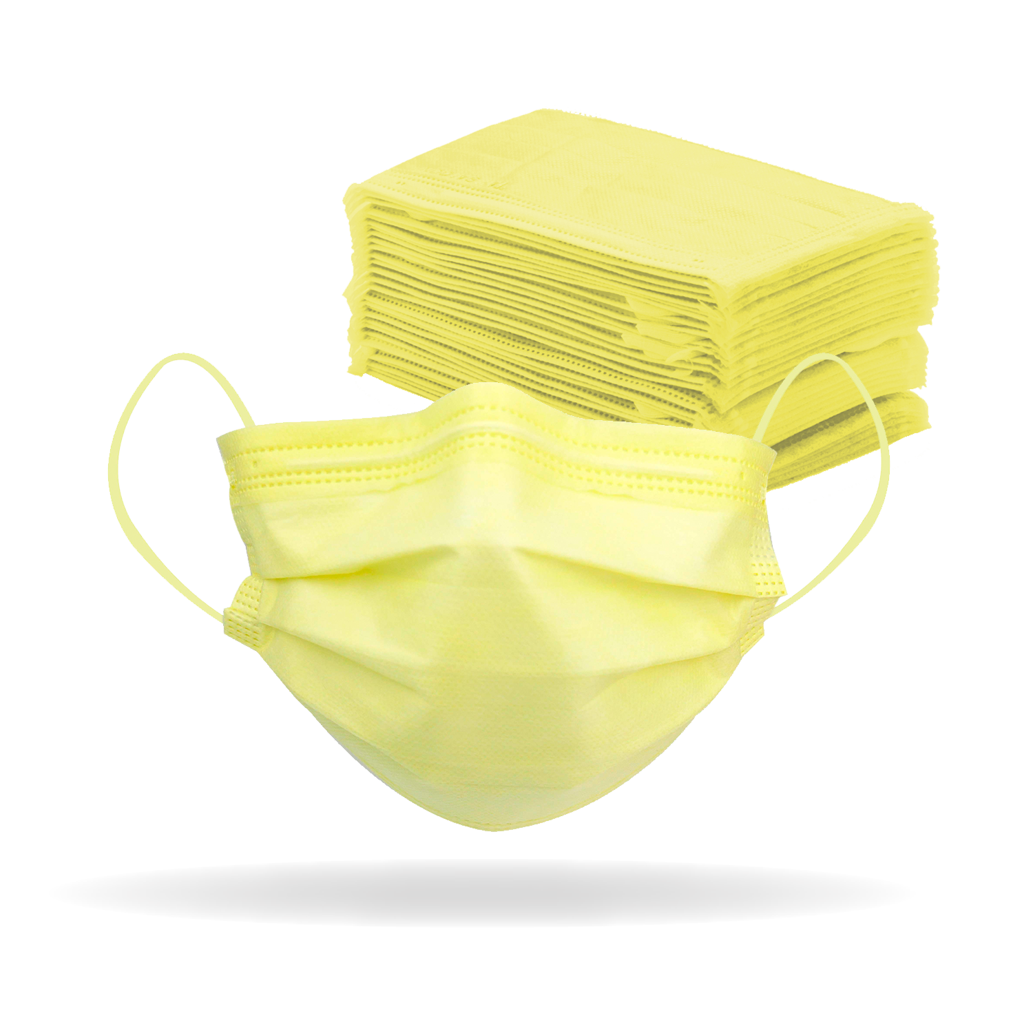 Mundschutz gelb