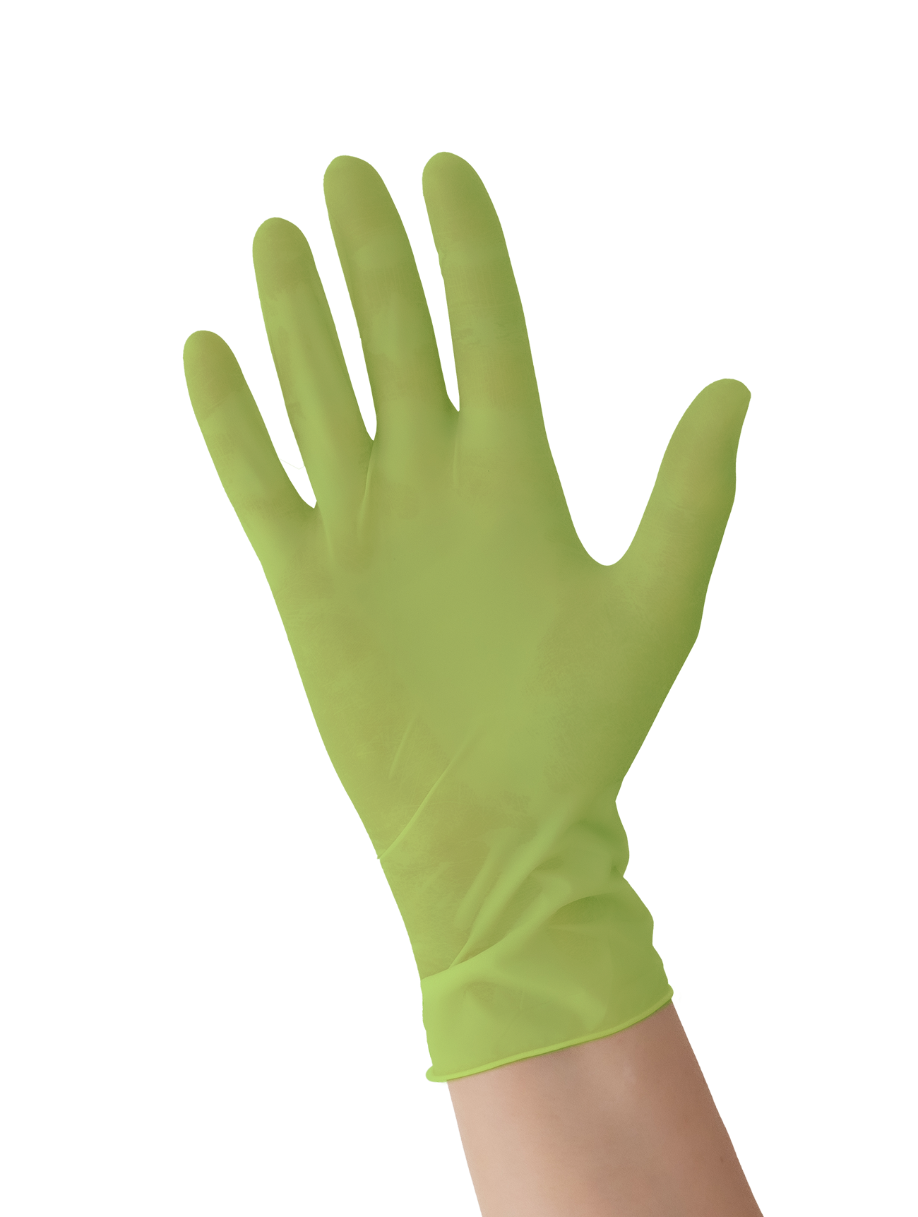 Nitril Handschuh lime