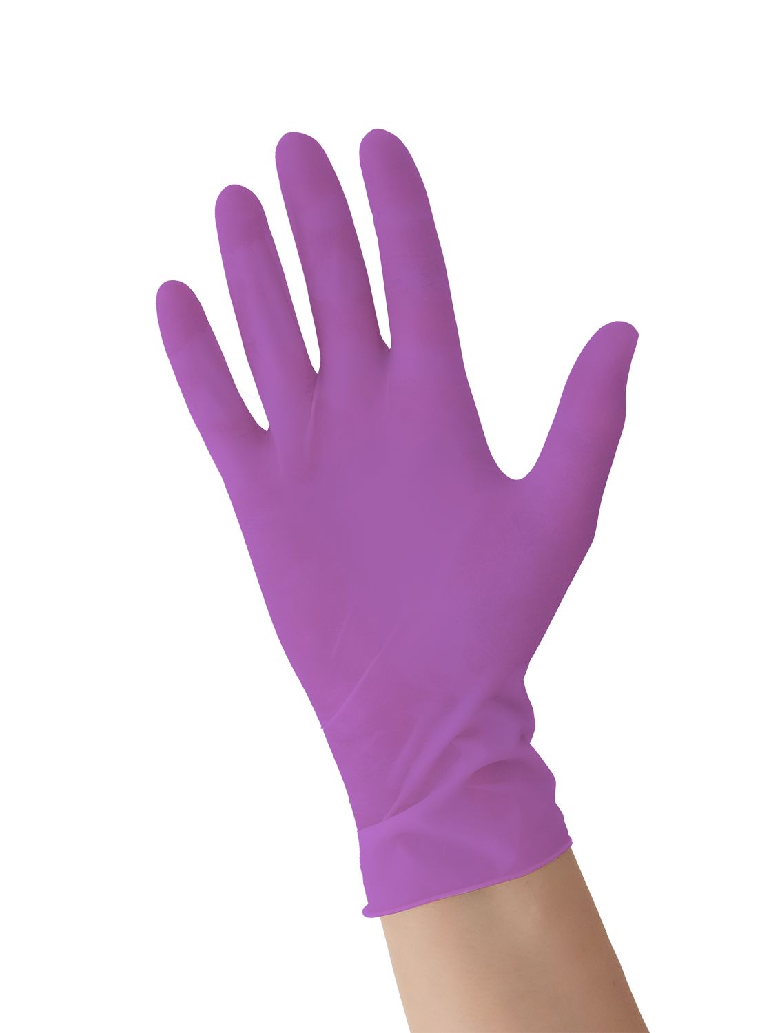 Nitril Handschuh lila